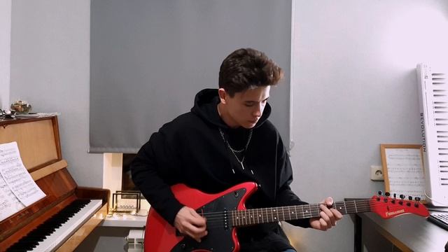 Где Фантом ? - Я тебя люблю(минус, instrumental cover, guitar cover, инструментал) смотреть онлайн