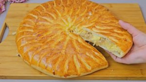 Луковый пирог с сыром!!!