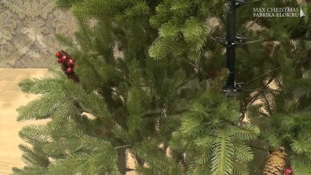 Искусственная ель «Московская с шишками» смотреть онлайн