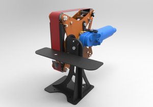 УНИКАЛЬНЫЙ ГРИНДЕР из болгарки. Изготовление, цены на детали, 3D-модели и чертежи.BEST BELT GRINDER
