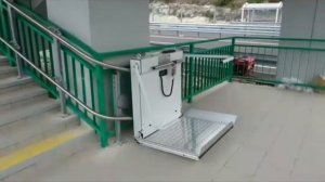 Наклонный подъемник для инвалидов