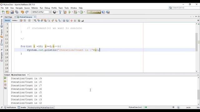 Java Tutorial-16: For Loop in Java смотреть онлайн