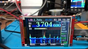 SDR TRX Malamute, Маламут SDR прошивка SX, информативная панорама