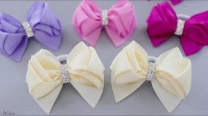 🎀 БЫСТРО И ПРОСТО 🎀 БАНТИКИ 🎀 атласная лента
