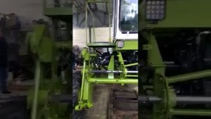 Ремонт Е 303 самоходной косилки-плющилки Fortschritt с установкой ГСТ 90