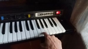 Синтезатор Vermona Piano test.