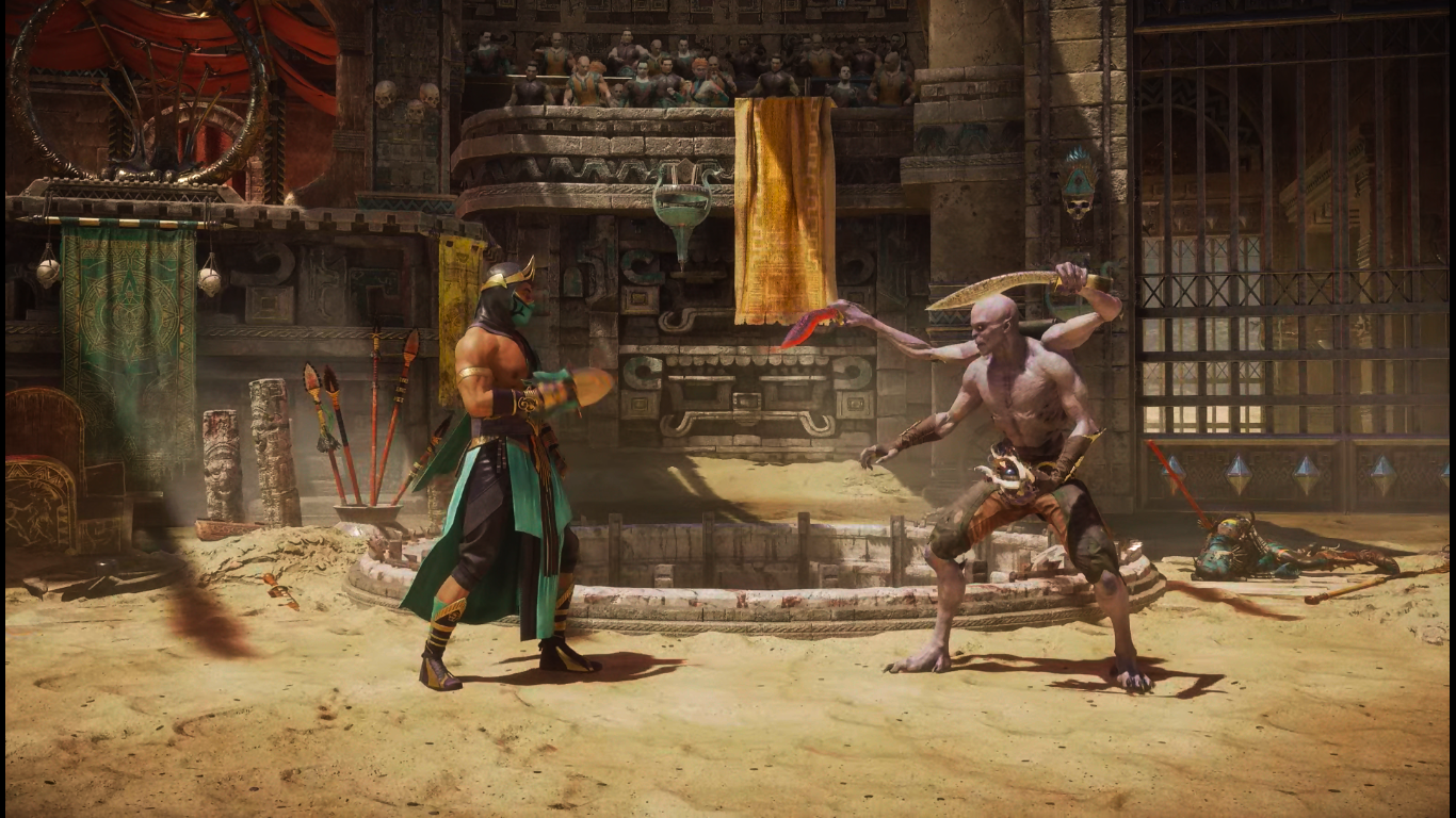 Рейн vs Коллектор в Mortal Kombat 11