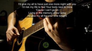 My all - Acoustic karaoke (Mariah Carey)