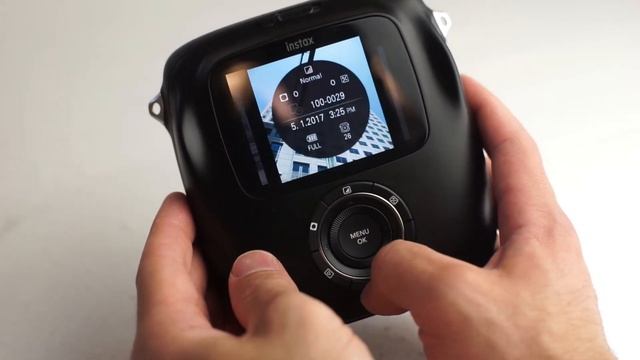 Fujifilm Instax SQ10 Menus
