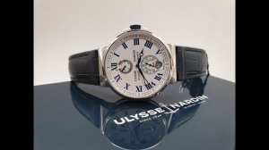 Обзор часов Ulysse Nardin Marine Chronometer Manufacture 43mm 1183-126/40