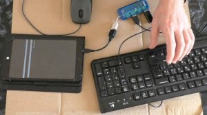 Загрузка на планшете