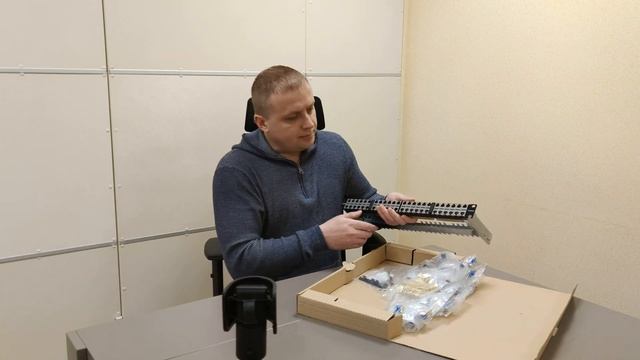 HD Патч-панель на 48 портов с модулями S500 FutureCom 6A, 1U, 19", черная, Corning смотреть онлайн