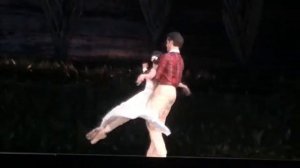 Екатерина Крысанова и Давид Мотта Соарес в балете Светлый ручей