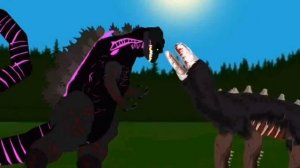 Шин годзилла vs scp-682 (рисуем мультфильмы 2)