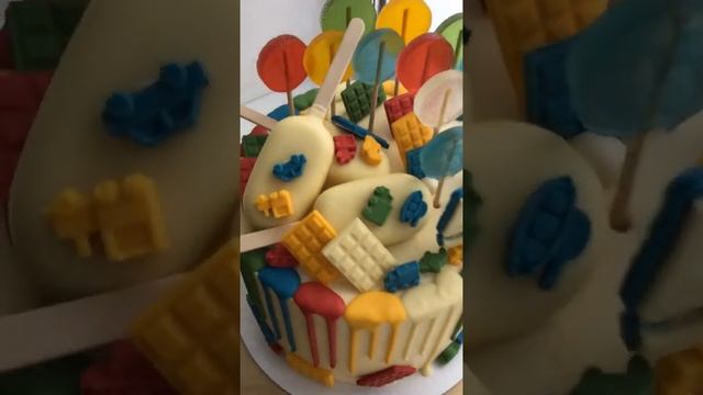 Торт Лего/lego cake/boy cake