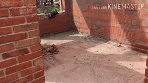 Строительство дома, кладка славянского кирпича, кладка парамакса , кладка перегородог в стиле лофт