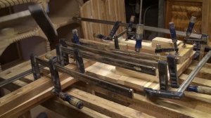 Необычный деревянный стул, часть 3