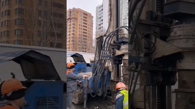 🦾Выполняем бурение глубинных водопонизительных скважин. Колонковое бурение под трубу-кондуктор 🤖