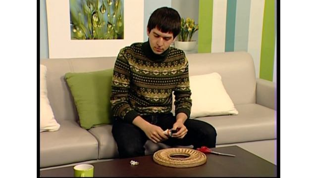 Василий Баранов — Фоторамка из потолочной розетки и макарон (17.03.2008) смотреть онлайн