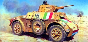 Итальянский бронеавтомобиль Autoblinda 41 (AB 41)