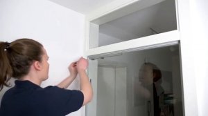 Монтаж доводчика-стопора GEZE ActiveStop на цельностеклянную дверь