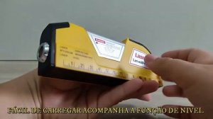 Лазерный уровень/нивелир/лазерный уровень со встроенной рулеткой/до 15м/Easy Fix Laser Level Pro 3