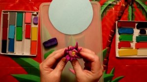 Объёмный цветок "АСТРА"/ Мастер класс/Лепка на дому