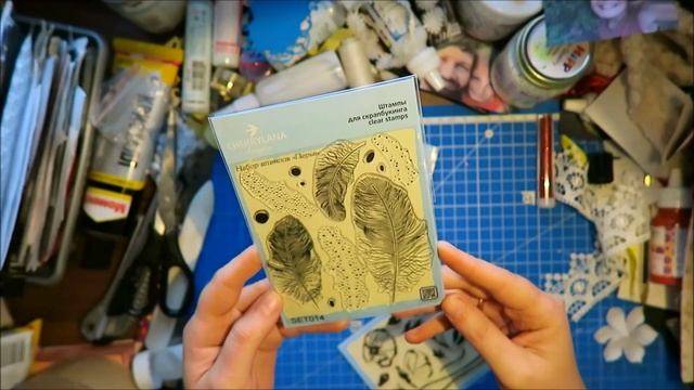 Материалы для скрапбукинга, Посылка штампов№1, штампы от ТМ "Cherrylana designs" смотреть онлайн