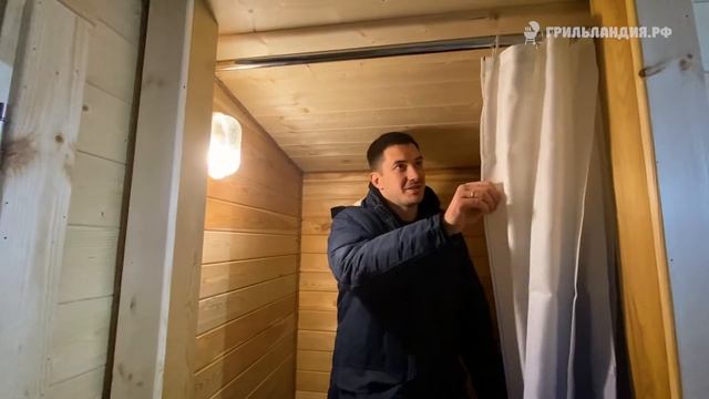 Мобильная баня Терма 7м (обзор готовой работы снаружи и внутри с комментариями) смотреть онлайн