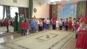 Гармошка говорушка С днём Народного Единства группа Солнышко детсад 2 Калинка Осенний бал