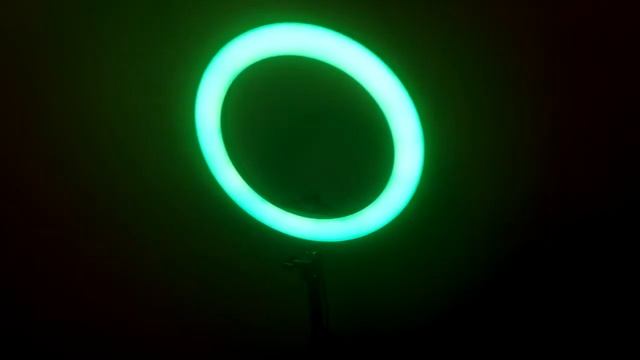 Кольцевая лампа RGB SL R26 для блогеров Обзор смотреть онлайн