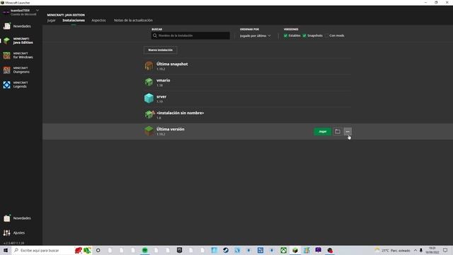 COMO CAMBIAR LA VERSION DE MINECRAFT JAVA смотреть онлайн