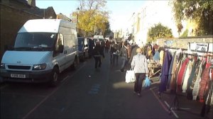 Walking the whole entire mile long length of Portobello Road & Golborne Road Saturday Street Market