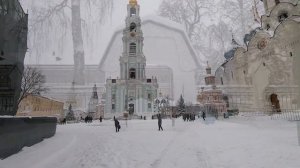 Троице Сергиева Лавра. Могила о.Бориса Храмцова в Деулино