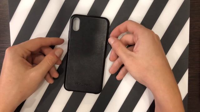 Обзор кожаного чехла QIALINO на iPhone XS MAX смотреть онлайн