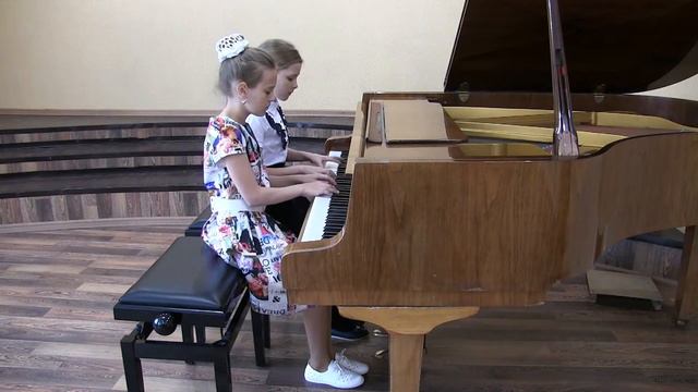 Дюкова Софья, Медведева Мария форпепиано М И Глинка   Кавалерийская рысь