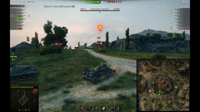 ИС-3 Ладдер на карте Рудники смотреть онлайн