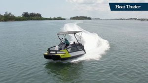 2022 Sea-Doo Switch Cruise Pontoon Boat Full Walkthrough Review