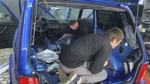 Шумоизоляция LADA Niva Urban.Полная шумоизоляция автомобиля.