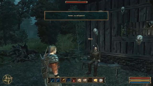 [РЕТРО] Прохождение Готика 3 за воина (2015) - Хитрость охотника #6 смотреть онлайн