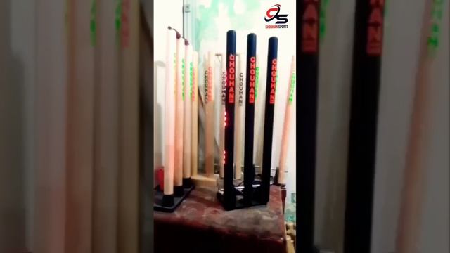 Introduce LED Cricket stump all world | How To Make LED Wicket At Chouhan Sports factory| #cricket