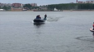 Сап за лодкой катинг.