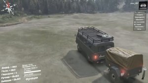 Spintires™ Обзор "Уазик" Очень КРУТОЙ!!! #4