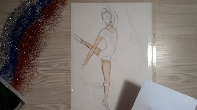 Видеоурок Как нарисовать гимнастку смотреть онлайн