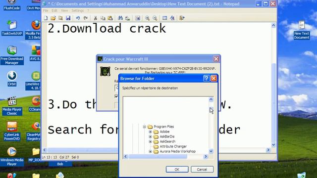 How to crack warcraft