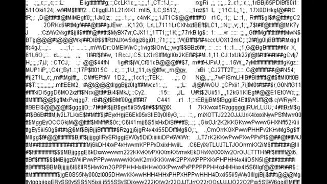 Debbie Does ASCII (an ASCII Pr0n from a 1981 BBS)