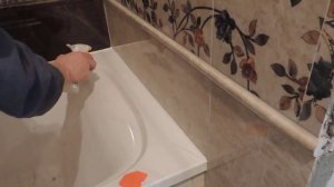 Силиконю швы в ванной комнате и туалете