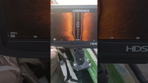 тест крепления датчика эхолота лоренс