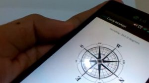 Output: Android Compass Code Example