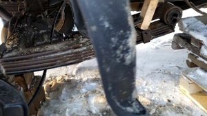 Замена сайлентблока задней рессоры